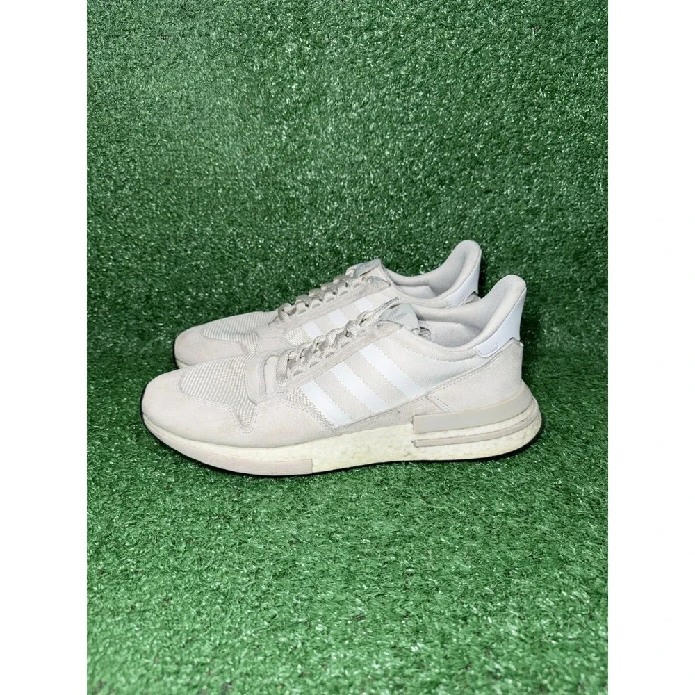 Adidas ZX500 RM Mens Size 12.5 Grey Running Shoes Comfort Boost Walking Sneakers